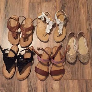 Girls Sandals Lot size 1